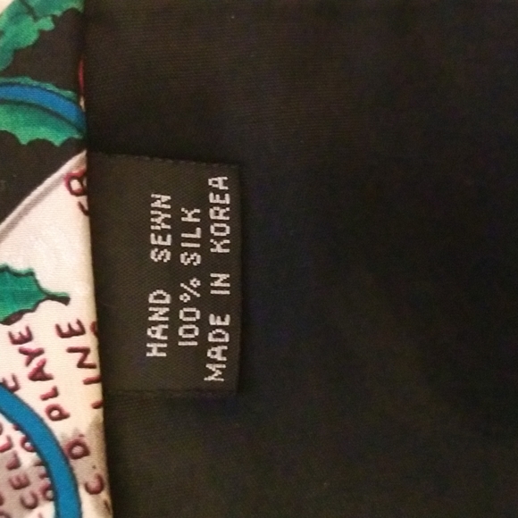 Nicole Miller vintage silk Christmas tie - Picture 5 of 5